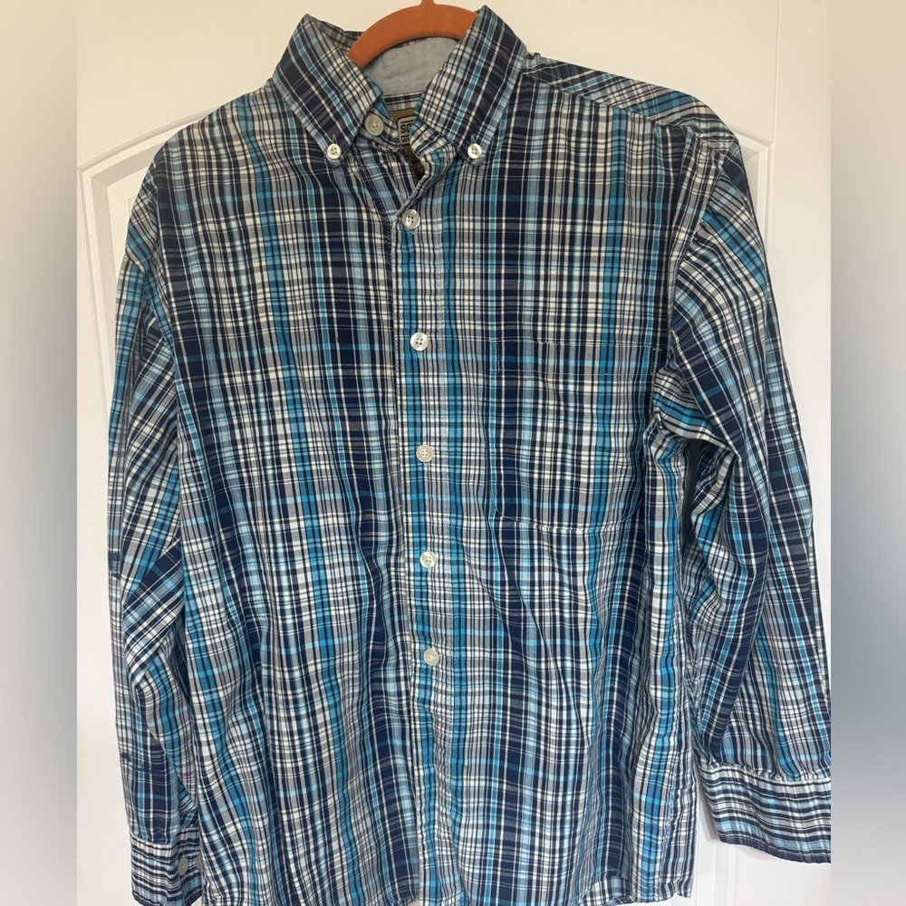 CE Schmidt plaid shirt